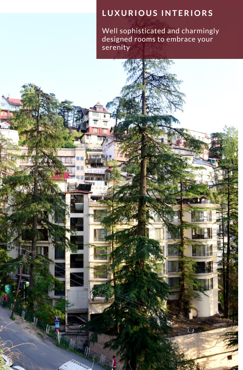 best 4 star hotel in shimla